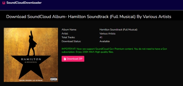 download soundcloud playlist via soundclouddownloader