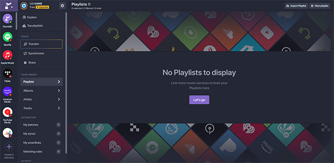 soundiiz website