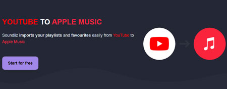 soundiiz youtube to apple music website