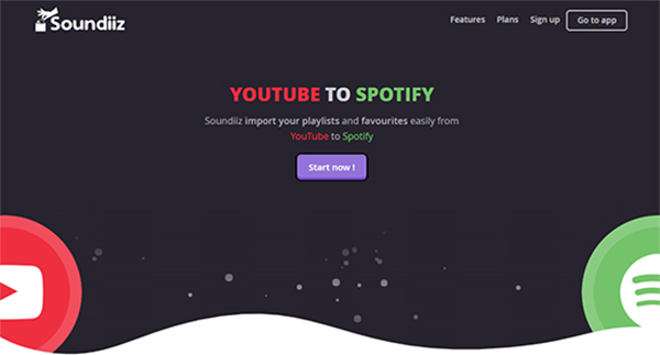 soundiiz youtube music to spotify converter