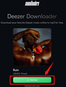 download deezer music online via soundloaders