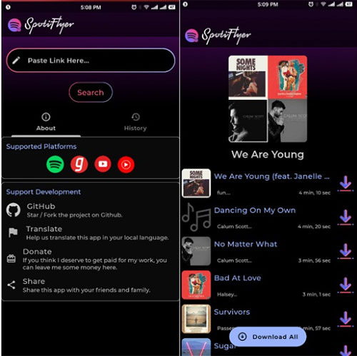 spotiflyer spotify to mp3 converter android