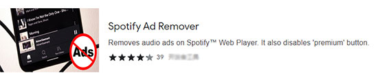 spotify ad blocker chrome