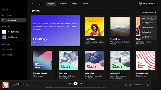 enjoy spotify music on desktop app online