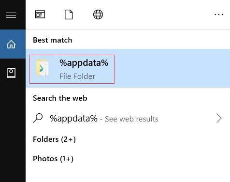 delete spotify appdata on windows to fix spotify black screen issue