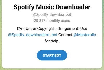 telegram spotify downloa bot