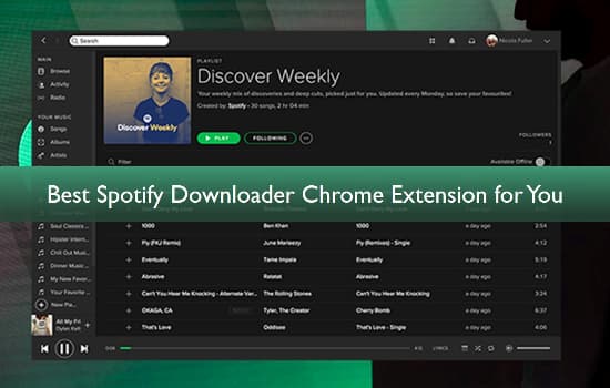 spotify downloader chrome extension