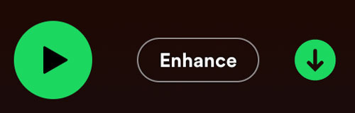 turn on enhance on spotify on desktop