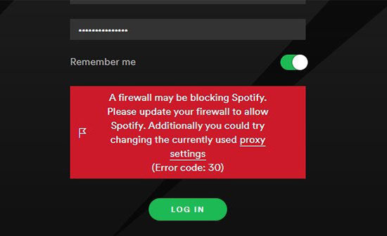 spotify on mac error