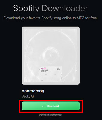 download spotify tracks free via soundloaders