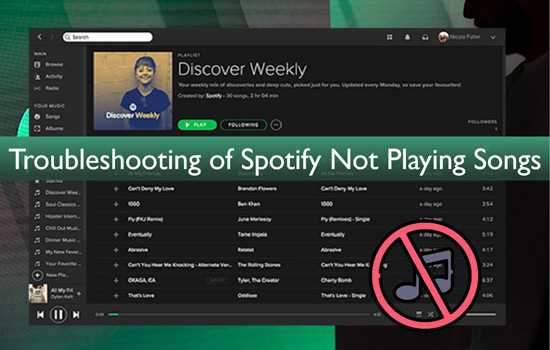 spotify not playing songs
