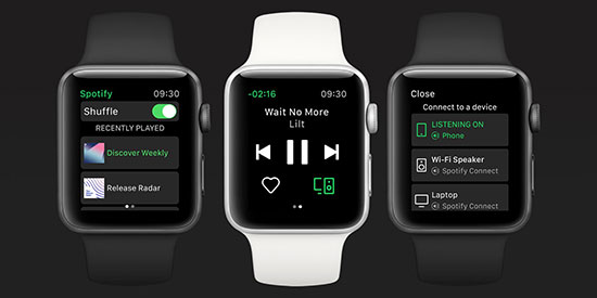 spotify on apple watch without phone