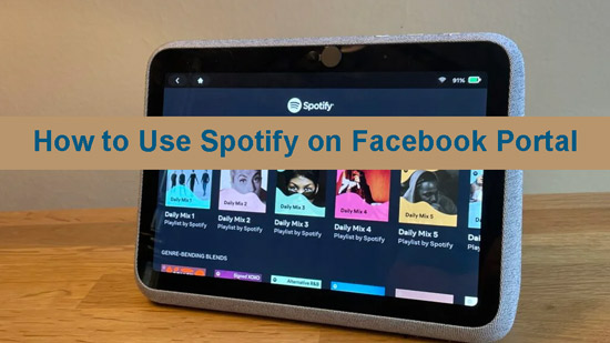 spotify on facebook portal