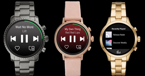 spotify on fossil sport