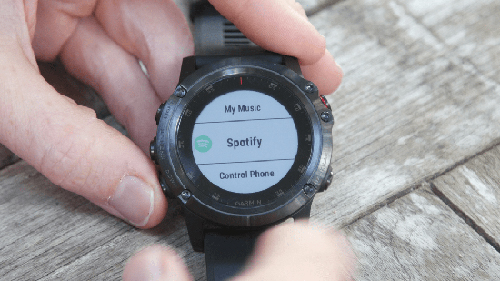 play spotify on garmin forerunner 645 music