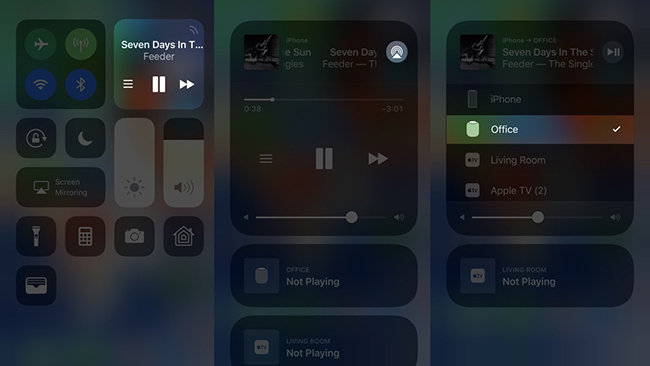 spotify on homepod on ios