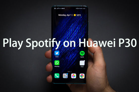 spotify music on huawei p30