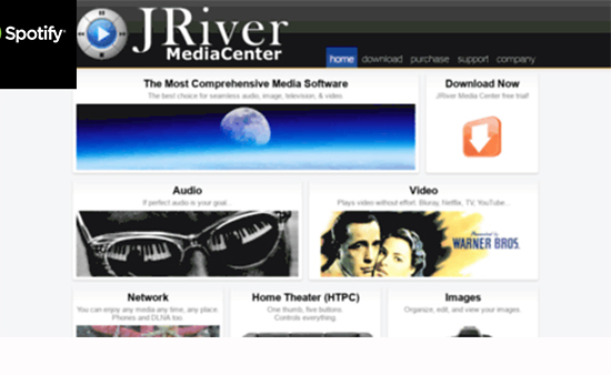 play spotify through jriver