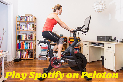 how to play spotify on peloton