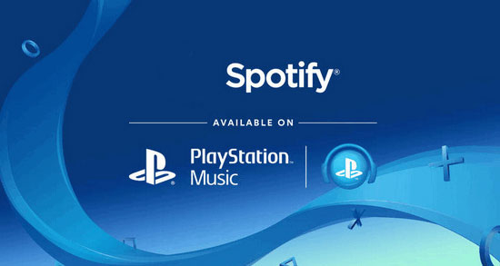 play spotify on ps4