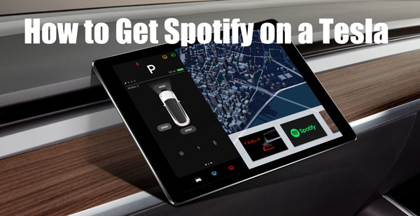 play spotify on tesla