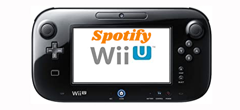 play spotify on wii u