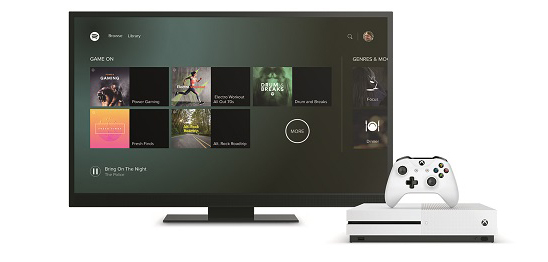 play spotify on xbox one