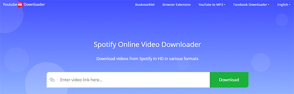 spotify video downloader chrome website