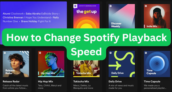 change spotify playback speed