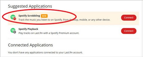 spotify scrobbling on last fm
