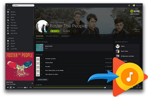 spotify to google music