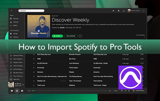 spotify to pro tools