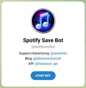 spotifysavebot telegram spotify downloader bot