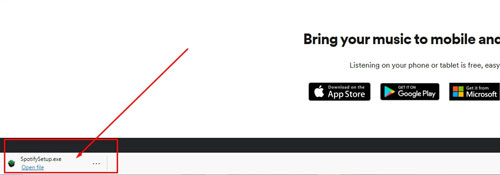 install spotify app for windows pc