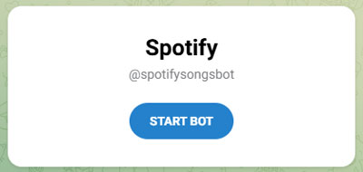 spotifysongbot downloader on telegram
