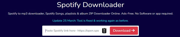 spotisongdownloader spotify to mp3 converter online