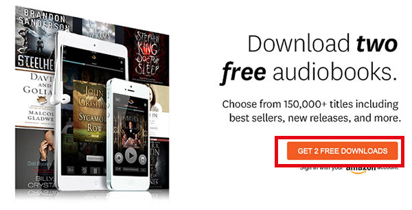 start 30 day free audible trial