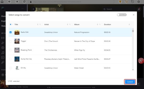 start to convert on pazu tidal converter