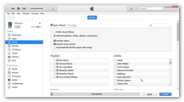 sync amazon music to iphone by itunes
