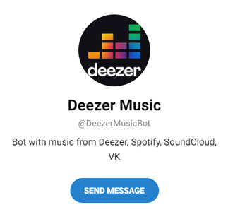 convert deezer to mp3 via telegram deezer music bot