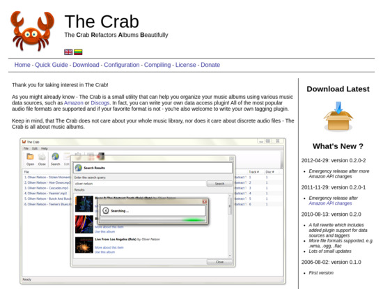 the crab mp3 songs with album art download
