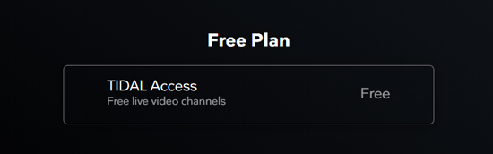 use tidal for free via tidal access