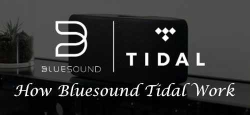 how to get bluesound tidal work