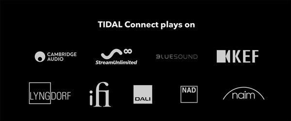 tidal connect supported devices
