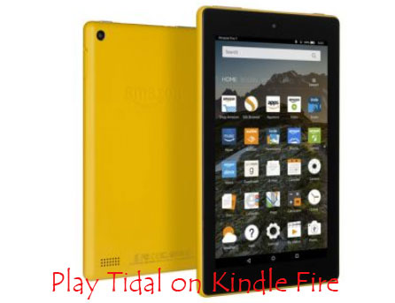 play tidal on kindle fire