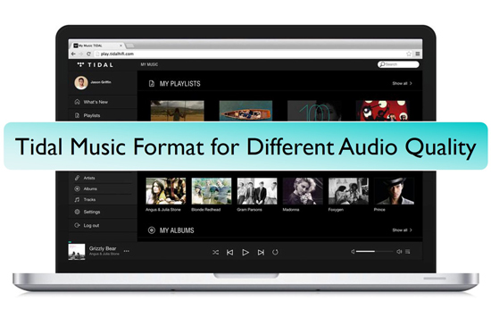 tidal music format