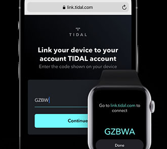 link tidal to galaxy watch