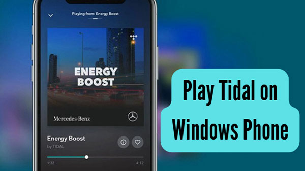 tidal on windows phone