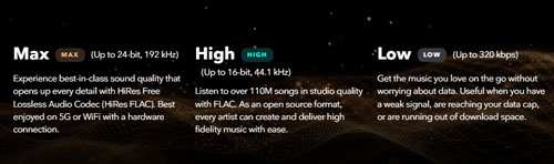 tidal sound quality