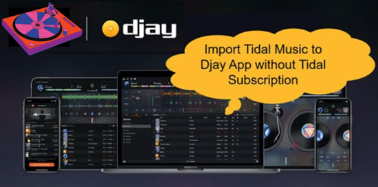mix tidal on djay pro